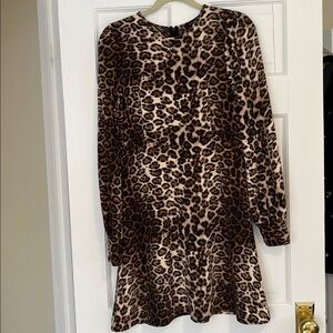 Leopard Dress size m